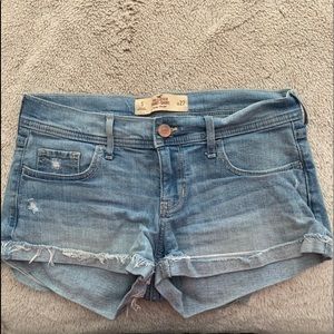 Holistic Short-Short Low rise jean shorts
